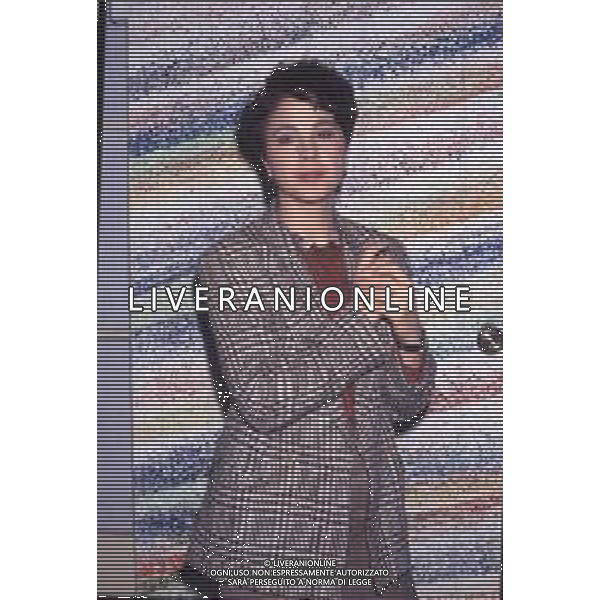 DIAP-RETROSPETTIVA OTTAVIA PICCOLO ATTRICE NELLA FOTO OTTAVIA PICCOLO A MILANO NELL\'ANNO 1990 AG ALDO LIVERANI SAS