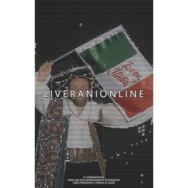 DIAP-RETROSPETTIVA ENRICO BERUSCHI ATTORE NELLA FOTO ENRICO BERUSCHI AL “DRIVE IN“ AG ALDO LIVERANI SAS