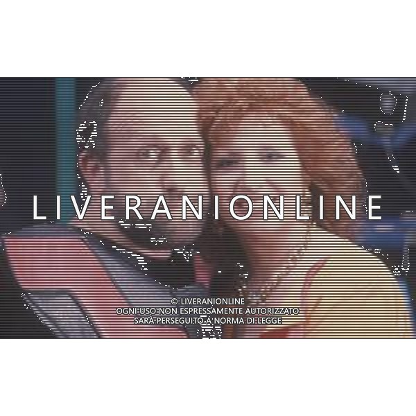 DIAP-RETROSPETTIVA ENRICO BERUSCHI ATTORE NELLA FOTO ENRICO BERUSCHI AL “DRIVE IN“ CON MARGHERITA FUMERO AG ALDO LIVERANI SAS