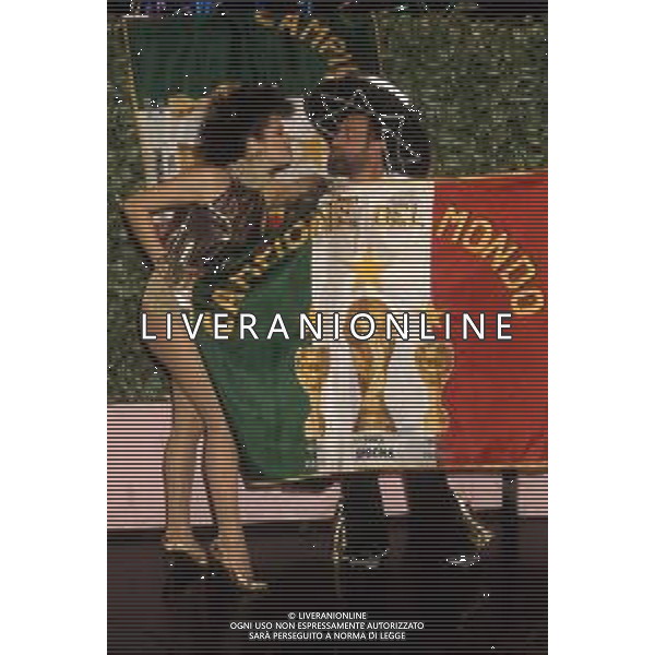 DIAP-RETROSPETTIVA ENRICO BERUSCHI ATTORE NELLA FOTO ENRICO BERUSCHI AL “DRIVE IN“ AG ALDO LIVERANI SAS