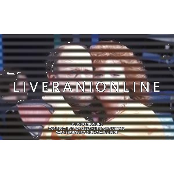 DIAP-RETROSPETTIVA ENRICO BERUSCHI ATTORE NELLA FOTO ENRICO BERUSCHI AL “DRIVE IN“ CON MARGHERITA FUMERO AG ALDO LIVERANI SAS