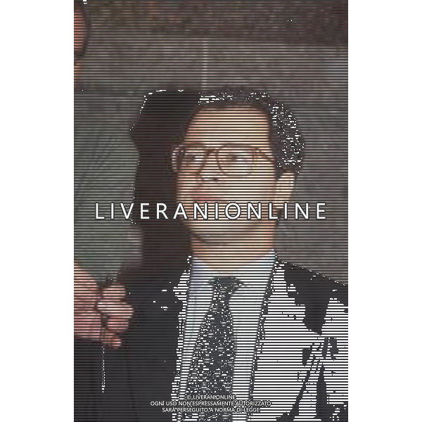 DIAP-RETROSPETTIVA ENRICO MENTANA GIORNALISTA NELLA FOTO ENRICO MENTANA AG ALDO LIVERANI SAS 