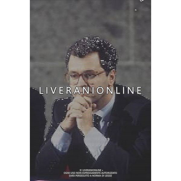 DIAP-RETROSPETTIVA ENRICO MENTANA GIORNALISTA NELLA FOTO ENRICO MENTANA AG ALDO LIVERANI SAS 