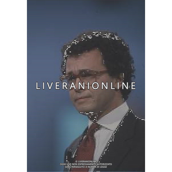 DIAP-RETROSPETTIVA ENRICO MENTANA GIORNALISTA NELLA FOTO ENRICO MENTANA AG ALDO LIVERANI SAS 