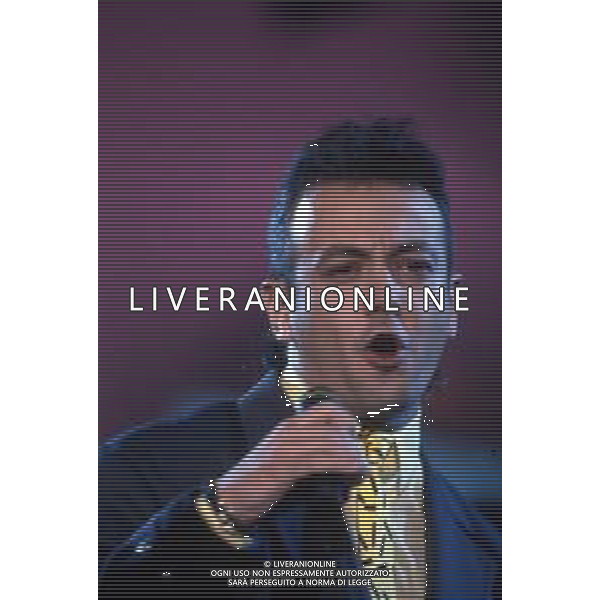 DIAP-RETROSPETTIVA ENRICO RUGGERI CANTANTE NELLA FOTO ENRICO RUGGERI  AG ALDO LIVERANI SAS 
