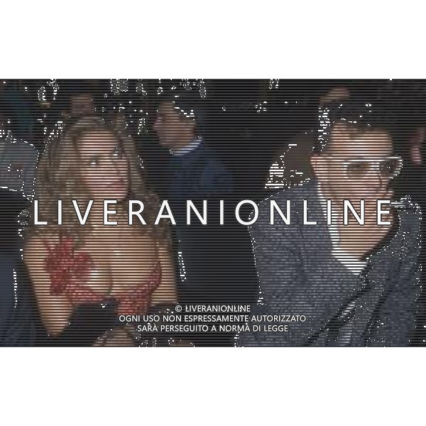 DIAP-RETROSPETTIVA ENRICO RUGGERI CANTANTE NELLA FOTO ENRICO RUGGERI CON ELEONORA VALLONE A MILANO AG ALDO LIVERANI SAS