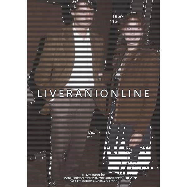 DIAP-RETROSPETTIVA RICKY TOGNAZZI ATTORE NELLA FOTO RICKY TOGNAZZI CON DELIA BOCCARDO NELL\'ANNO 1986 AG ALDO LIVERANI SAS