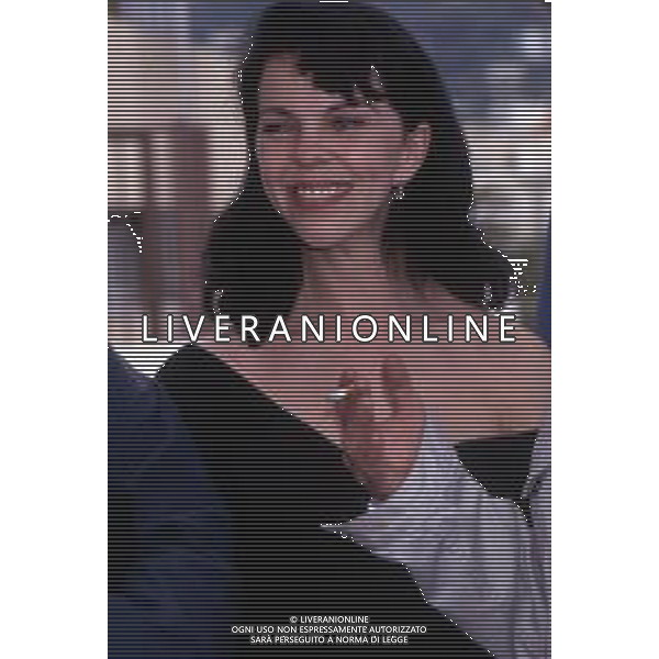 DIAP-RETROSPETTIVA CONSUELO DE HAVILAND ATTRICE NELLA FOTO CONSUELO DE HAVILAND A CANNES NELL\'ANNO 1991 AG ALDO LIVERANI SAS
