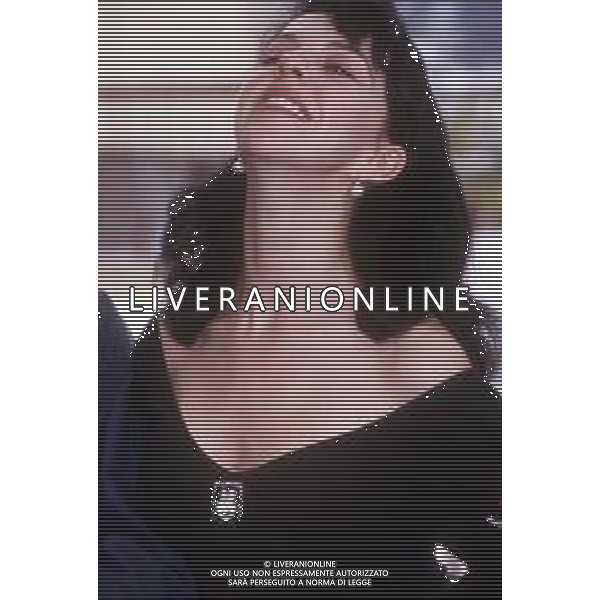 DIAP-RETROSPETTIVA CONSUELO DE HAVILAND ATTRICE NELLA FOTO CONSUELO DE HAVILAND A CANNES NELL\'ANNO 1991 AG ALDO LIVERANI SAS