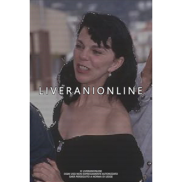 DIAP-RETROSPETTIVA CONSUELO DE HAVILAND ATTRICE NELLA FOTO CONSUELO DE HAVILAND A CANNES NELL\'ANNO 1991 AG ALDO LIVERANI SAS