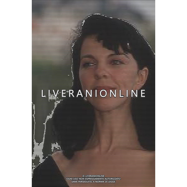 DIAP-RETROSPETTIVA CONSUELO DE HAVILAND ATTRICE NELLA FOTO CONSUELO DE HAVILAND A CANNES NELL\'ANNO 1991 AG ALDO LIVERANI SAS