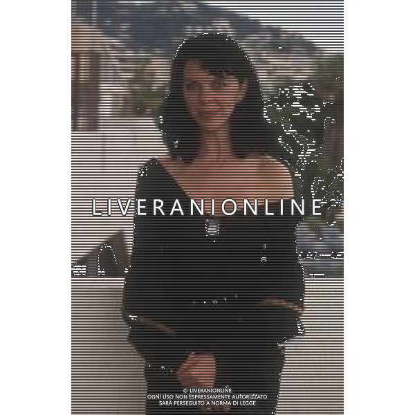 DIAP-RETROSPETTIVA CONSUELO DE HAVILAND ATTRICE NELLA FOTO CONSUELO DE HAVILAND A CANNES NELL\'ANNO 1991 AG ALDO LIVERANI SAS