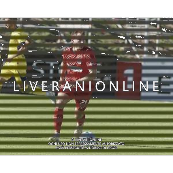 Nunez Gestoso Unaii of Hellas Verona FC play the ball during St Pauli FC 1910 vs Hellas Verona FC, 5° Test Match, at Velly Arena in Imst (A), on August 09, 2025. (Photo by Davide Casentini) AG ALDO LIVERANI SAS
