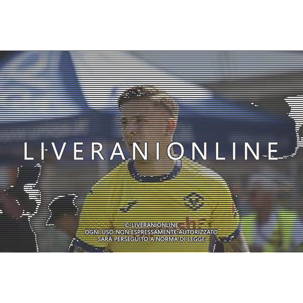 Tomas Suslov of Hellas Verona FC during St Pauli FC 1910 vs Hellas Verona FC, 5° Test Match, at Velly Arena in Imst (A), on August 09, 2025. (Photo by Davide Casentini) AG ALDO LIVERANI SAS