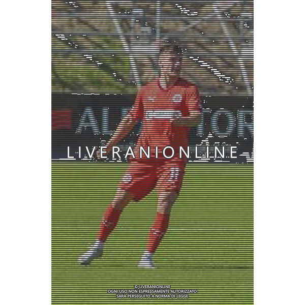 Arkadiusz Pyrka of St Pauli FC 1910 during St Pauli FC 1910 vs Hellas Verona FC, 5° Test Match, at Velly Arena in Imst (A), on August 09, 2025. (Photo by Davide Casentini) AG ALDO LIVERANI SAS