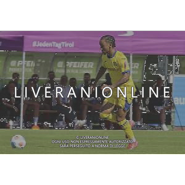 Dailon Rocha Livramento of Hellas Verona FC play the ball during St Pauli FC 1910 vs Hellas Verona FC, 5° Test Match, at Velly Arena in Imst (A), on August 09, 2025. (Photo by Davide Casentini) AG ALDO LIVERANI SAS