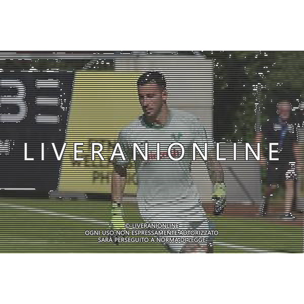 Lorenzo Montipò of Hellas Verona FC during St Pauli FC 1910 vs Hellas Verona FC, 5° Test Match, at Velly Arena in Imst (A), on August 09, 2025. (Photo by Davide Casentini) AG ALDO LIVERANI SAS