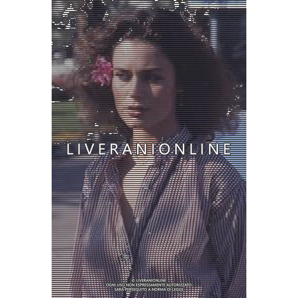 DIAP-RETROSPETTIVA CORINNE CLERY ATTRICE NELLA FOTO CORINNE CLERY A CANNES AG ALDO LIVERANI SAS