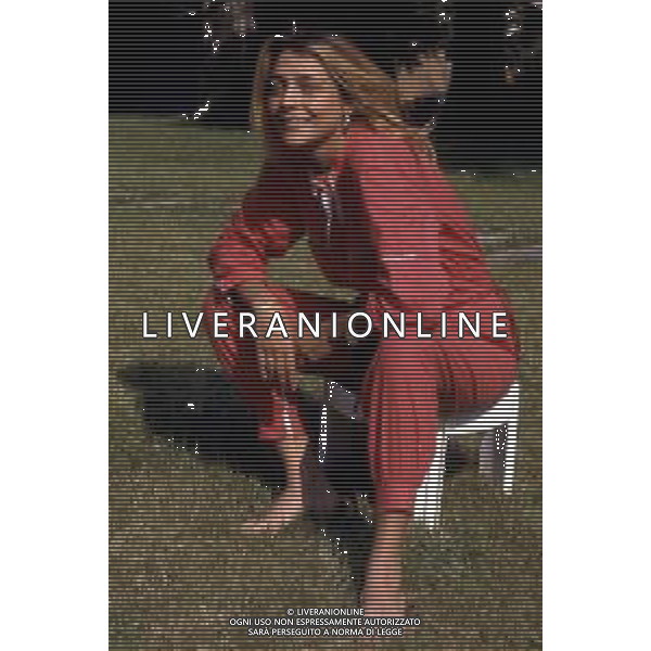 DIAP-RETROSPETTIVA MARA VENIER ATTIRCE E PRESENTATRICE TELEVISIVA NELLA FOTO MARA VENIER NELL\'ANNO 1980 AG ALDO LIVERANI SAS