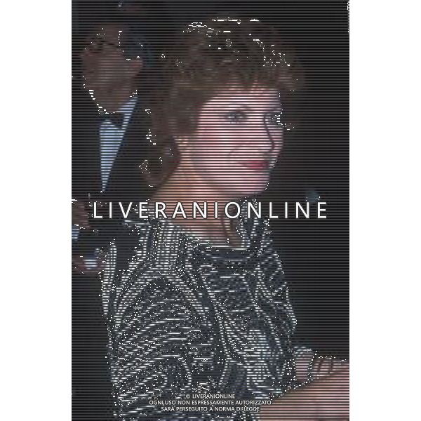 DIAP- RETROSPETTIVA ANDREA FERREOL ATTRICE FRANCESE NELLA FOTO ANDREA FERREOL AL FESTIVAL DI CANNES NELL\'ANNO 1982 AGENZIA ALDO LIVERANI SAS