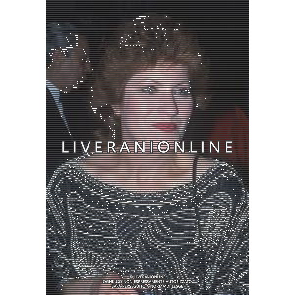 DIAP- RETROSPETTIVA ANDREA FERREOL ATTRICE FRANCESE NELLA FOTO ANDREA FERREOL AL FESTIVAL DI CANNES NELL\'ANNO 1982 AGENZIA ALDO LIVERANI SAS