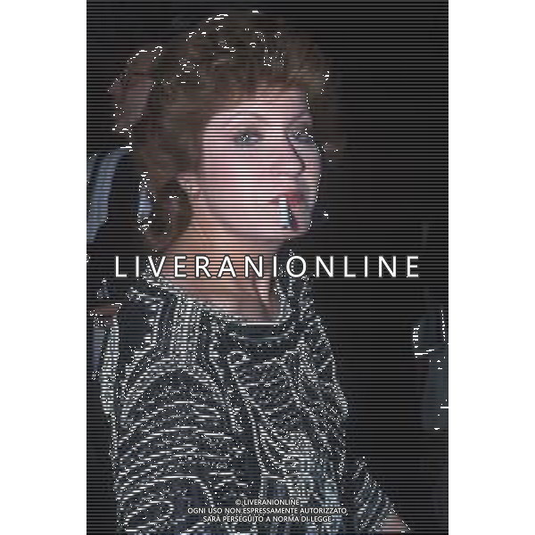 DIAP- RETROSPETTIVA ANDREA FERREOL ATTRICE FRANCESE NELLA FOTO ANDREA FERREOL AL FESTIVAL DI CANNES NELL\'ANNO 1982 AGENZIA ALDO LIVERANI SAS