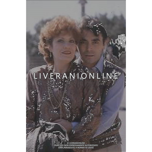 DIAP- RETROSPETTIVA ANDREA FERREOL ATTRICE FRANCESE NELLA FOTO ANDREA FERREOL CON LEOPOLDO MASTELLONI NELL\'ANNO 1978 AGENZIA ALDO LIVERANI SAS