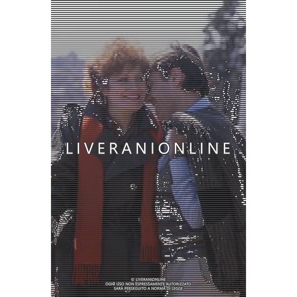 DIAP- RETROSPETTIVA ANDREA FERREOL ATTRICE FRANCESE NELLA FOTO ANDREA FERREOL CON LEOPOLDO MASTELLONI NELL\'ANNO 1978 AGENZIA ALDO LIVERANI SAS