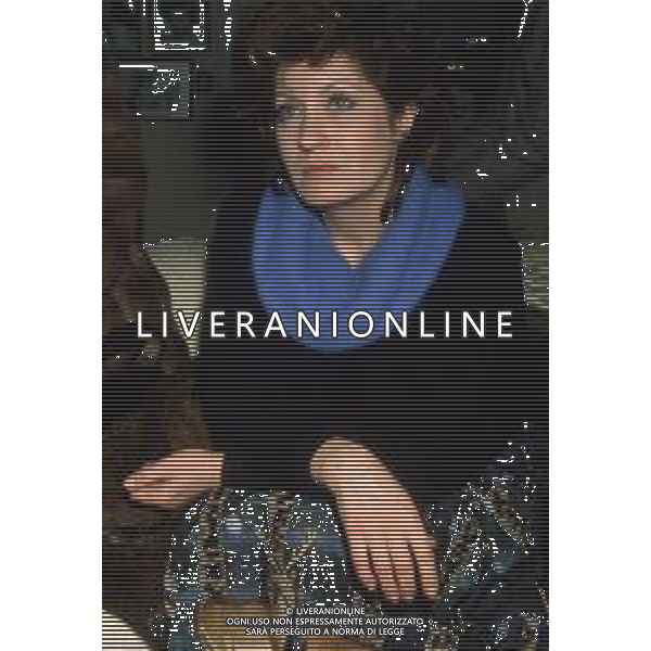 DIAP- RETROSPETTIVA ANDREA FERREOL ATTRICE FRANCESE NELLA FOTO ANDREA FERREOL NELL\'ANNO 1983 AGENZIA ALDO LIVERANI SAS