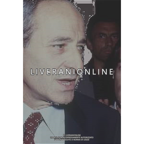 DIAP-RETROSPETTIVA ROBERTO ROSONE BANCHIERE NELLA FOTO ROBERTO ROSONE DIRETTORE GENERALE BANCO AMBROSIANO IN TRIBUNALE A MILANO NELL\'ANNO 1984 AG ALDO LIVERANI SAS