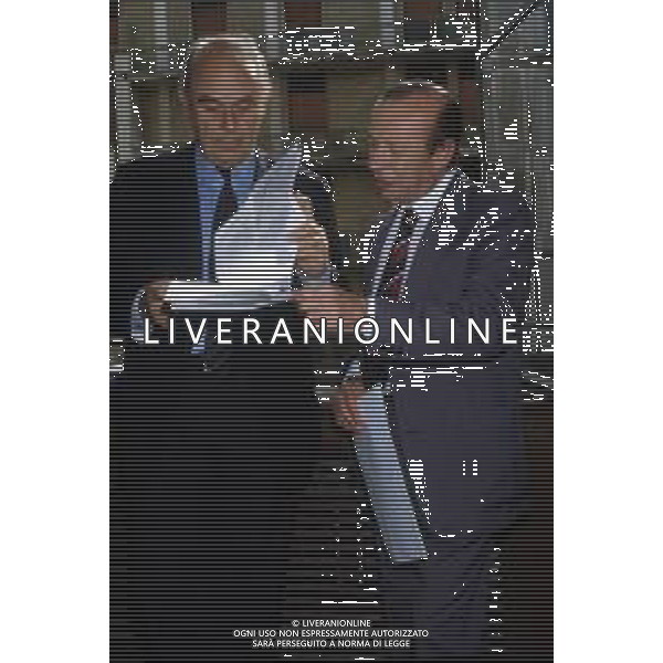DIAP-RETROSPETTIVA ROBERTO ROSONE BANCHIERE NELLA FOTO ROBERTO ROSONE DIRETTORE GENERALE BANCO AMBROSIANO IN TRIBUNALE A MILANO NELL\'ANNO 1984 AG ALDO LIVERANI SAS