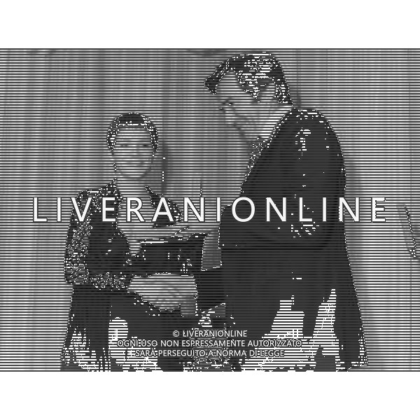ST - RETROSPETTIVA ANNIE BELLE ATTRICE FRANCESE NELLA FOTO ANNIE BELLE CON FABIO TESTI AG ALDO LIVERANI SAS