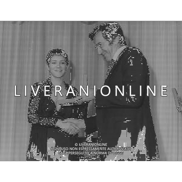 ST - RETROSPETTIVA ANNIE BELLE ATTRICE FRANCESE NELLA FOTO ANNIE BELLE CON FABIO TESTI AG ALDO LIVERANI SAS