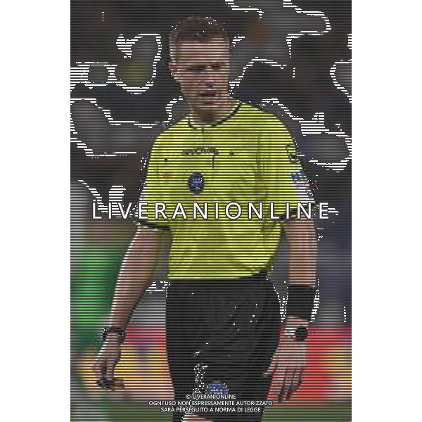 Monza vs Inter nella foto l\'arbitro Kevin Bonacina di Bergamo Monza 12-08-2025 U-Power Stadium Monza vs Inter - amichevole precampionato foto Roberto Garavaglia/Agenzia Aldo Liverani sas- AGENZIA ALDO LIVERANI SAS