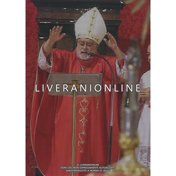 IMOLA 13 08 2025 FESTA DI SAN CASSIANO PATRONI DI IMOLA SANTA MESSA SOLENNE PONTIFICALE PRESIEDUTA DAL S.E.MONS. GIOVANNI MOSCIATTI VESCOVO DI IMOLA NELLA FOTO VESCOVO DI IMOLA GIOVANNI MOSCIATTI ©SANNA - AGENZIA ALDO LIVERANI SAS