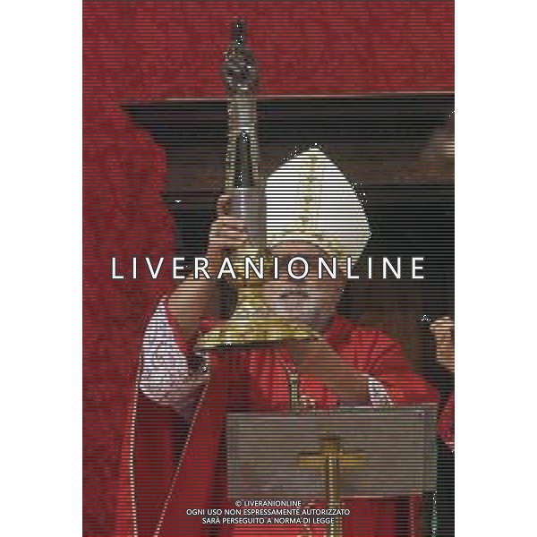 IMOLA 13 08 2025 FESTA DI SAN CASSIANO PATRONI DI IMOLA SANTA MESSA SOLENNE PONTIFICALE PRESIEDUTA DAL S.E.MONS. GIOVANNI MOSCIATTI VESCOVO DI IMOLA NELLA FOTO VESCOVO DI IMOLA GIOVANNI MOSCIATTI ©SANNA - AGENZIA ALDO LIVERANI SAS