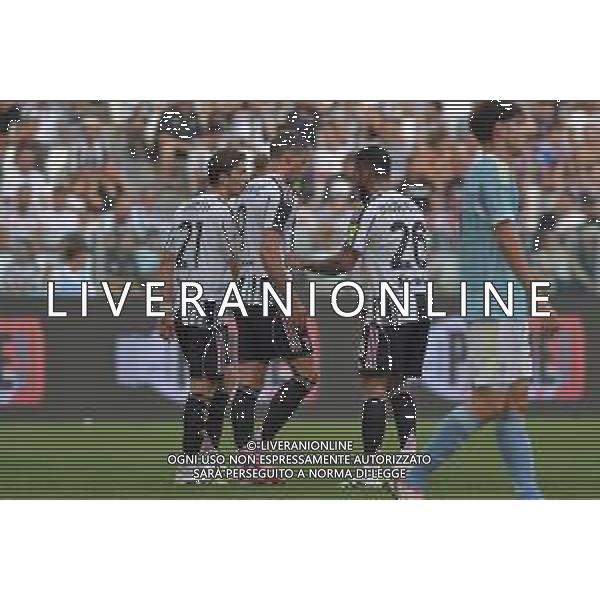 Torino 13.08.2025 Allianz Stadium @Manuela Viganti /Ag. Aldo Liverani sas 13.08.2025 Juventus vs Juventus Next Gen Amichevole Pre Campionato 2025/2026 Nella foto: esultanza juventus dopo il gol di dusan vlshovic ©Viganti - AGENZIA ALDO LIVERANI SAS