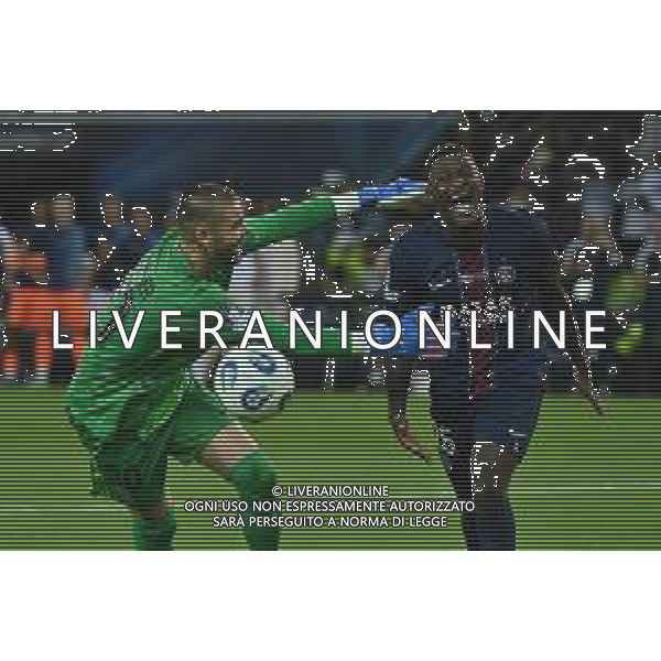 TVRG Paris Saint-Germain vs Tottenham Hotspur nella foto Lucas Chevalier (Paris Saint-Germain) e Nuno Mendes (Paris Saint-Germain) esultanza dopo il rigore decisivo Udine (ITA) 13-08-2025 Bluenergy Stadium - Stadio Friuli TVRG Paris Saint-Germain vs Tottenham Hotspur Finale UEFA SuperCup foto Roberto Garavaglia/Agenzia Aldo Liverani sas