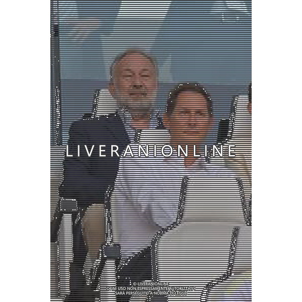 Torino 13.08.2025 Allianz Stadium @Manuela Viganti /Ag. Aldo Liverani sas 13.08.2025 Juventus vs Juventus Next Gen Amichevole Pre Campionato 2025/2026 Nella foto: gianluca ferrero presidente juventus e john elkann amministratore delegato exor e presidente stellantis ©Viganti - AGENZIA ALDO LIVERANI SAS