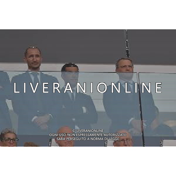 Torino 13.08.2025 Allianz Stadium @Manuela Viganti /Ag. Aldo Liverani sas 13.08.2025 Juventus vs Juventus Next Gen Amichevole Pre Campionato 2025/2026 Nella foto: giorgio chiellini director of football strategy, francois modesto direttore tecnico juventus e damien comolli direttore generale ©Viganti - AGENZIA ALDO LIVERANI SAS