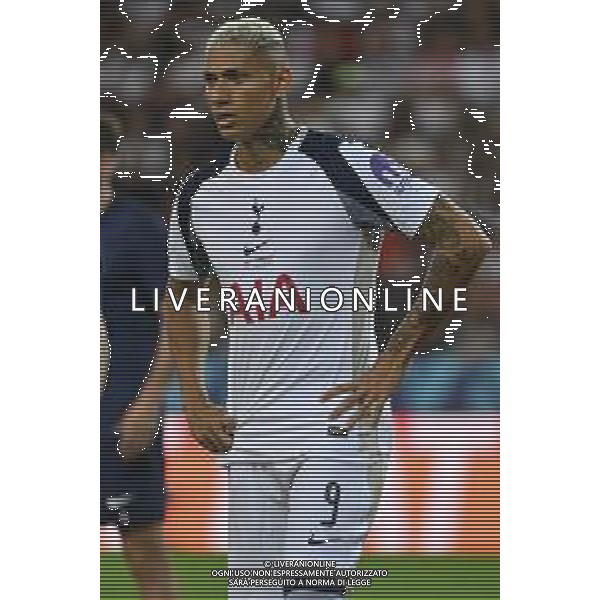 TVRG Paris Saint-Germain vs Tottenham Hotspur nella foto Richarlison de Andrade (Tottenham Hotspur) Udine (ITA) 13-08-2025 Bluenergy Stadium - Stadio Friuli TVRG Paris Saint-Germain vs Tottenham Hotspur Finale UEFA SuperCup foto Roberto Garavaglia/Agenzia Aldo Liverani sas