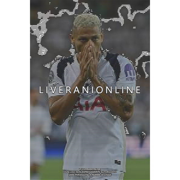 TVRG Paris Saint-Germain vs Tottenham Hotspur nella foto Richarlison de Andrade (Tottenham Hotspur) Udine (ITA) 13-08-2025 Bluenergy Stadium - Stadio Friuli TVRG Paris Saint-Germain vs Tottenham Hotspur Finale UEFA SuperCup foto Roberto Garavaglia/Agenzia Aldo Liverani sas