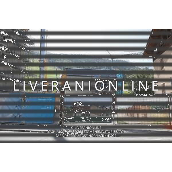 TVRCOR Bormio (SO) 13-08-2025 Cantiere Ski Stadium Bormio in preparazione alle Olimpiadi Milano Cortina 2026 ©TVCOR Roberta Corradin - AGENZIA ALDO LIVERANI SAS