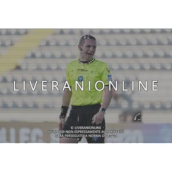 TVRG Empoli vs Reggiana nella foto l\'arbitro Andrea Calzavara di Varese Empoli (FI) 15-08-2025 Stadio Carlo Castellani - Computer Gross Arena Empoli vs Reggiana - trentaduesimi di finale Coppa Italia Frecciarossa foto Roberto Garavaglia/Agenzia Aldo Liverani sas- AGENZIA ALDO LIVERANI SAS