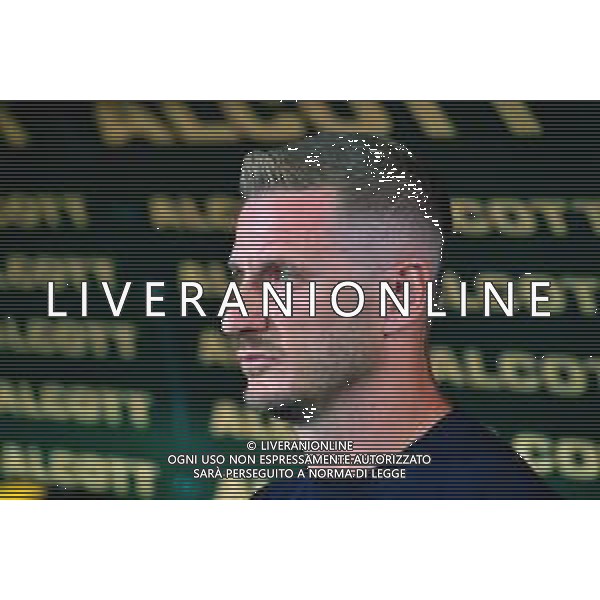 TVEM August 15, 2025 Lecce, Italy - US Lecce vs SS Juve Stabia - Coppa Italia round of 32 match 2025/26 - Via Del Mare Stadium. In the pic: coach Ignazio Abate of Juve Stabia ©TVEM Emmanuele Mastrodonato - AGENZIA ALDO LIVERANI SAS