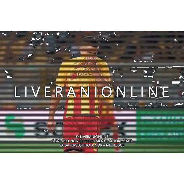 TVEM August 15, 2025 Lecce, Italy - US Lecce vs SS Juve Stabia - Coppa Italia round of 32 match 2025/26 - Via Del Mare Stadium. In the pic: Nikola Krstovic of US Lecce disappointment ©TVEM Emmanuele Mastrodonato - AGENZIA ALDO LIVERANI SAS