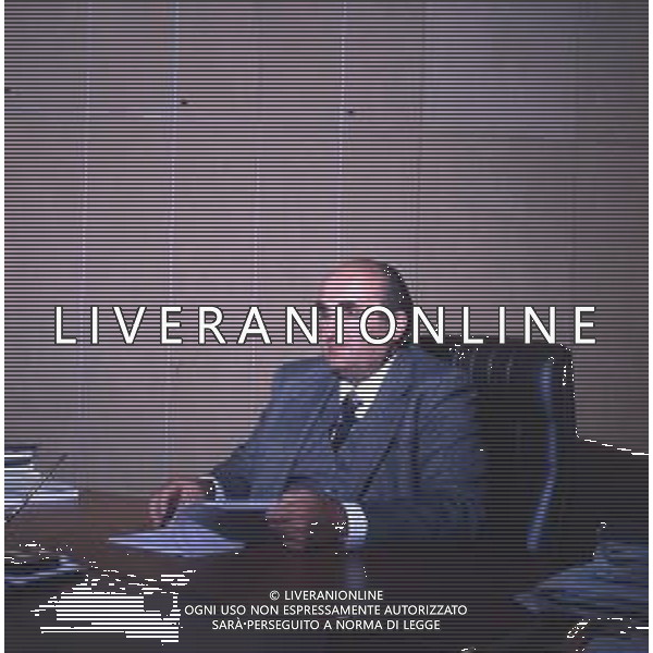 DIAP-RETROSPETTIVA ORFEO PIANELLI PRESIDENTE DEL TORINO CALCIO NELLA FOTO ORFEO PIANELLI PRESIDENTE DEL TORINO CALCIO AG ALDO LIVERANI SAS