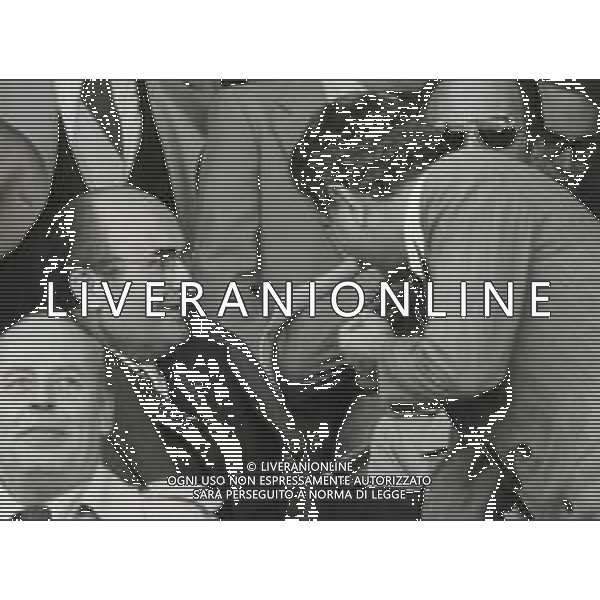 ST-RETROSPETTIVA ORFEO PIANELLI PRESIDENTE DEL TORINO CALCIO NELLA FOTO ORFEO PIANELLI PRESIDENTE DEL TORINO CALCIO CON IL SINDACO DI TORINO DIEGO NOVELLI AG ALDO LIVERANI SAS 