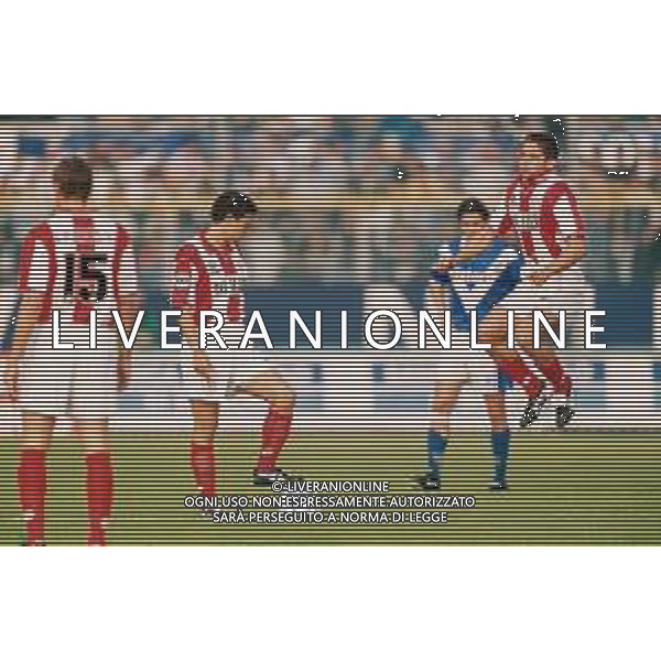 DIAP-RETROSPETTIVA PASQUALE LUISO CALCIATORE NELLA FOTO PASQUALE LUISO CON LA MAGLIA DEL VICENZA CALCIO AG ALDO LIVERANI SAS