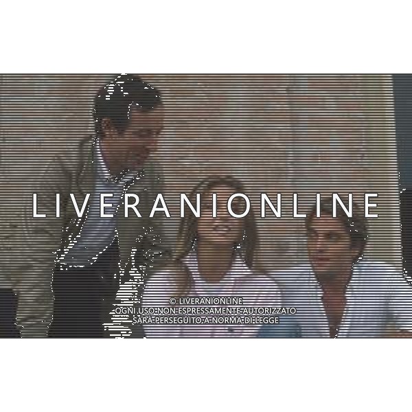 DIAP-RETROSPETTIVA ANTONELLA INTERLENGHI ATTRICE NELLA FOTO ANTONELLA INTERLENGHI A VENEZIA CON SAVERIO VALLONE E GUSTAVO THOENI NELL\'ANNO 1981 AG ALDO LIVERANI SAS